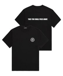 VB CROSS オーバーサイズ 半袖Tシャツ (VS0075) ブラック