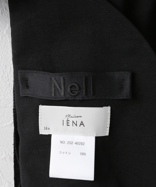 IENA（イエナ）の「Maison IENA 別注 Nell/ネル 袖フリルワンピース 252-40292（ワンピース・レディース・ブラック・FREE）」の11枚目の写真