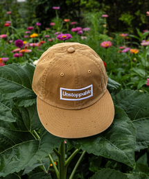 UNSTOPPABLE（アンストッパブル）の「Authentic Box Logo - Flat Brim Pigment Ball Cap Caramel（キャップ）」