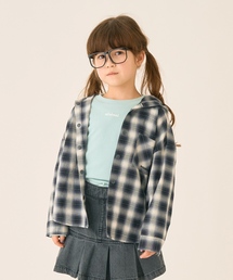 minimal | チェックシャツパーカー(シャツ/ブラウス)