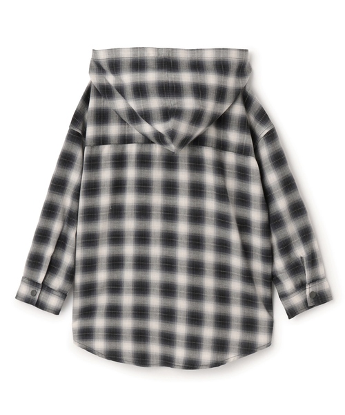 minimal（ミニマル）の「チェックシャツパーカー（シャツ/ブラウス・キッズ・ブラック・100cm/110cm/120cm/130cm/140cm）」の13枚目の写真