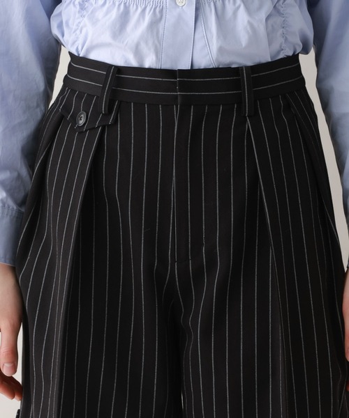 RAGEBLUE（レイジブルー）の「デザインロールアップショートパンツ/セットアップ対応（スラックス・レディース・ブラック系9/ブラウン/ベージュ系2・FREE）」の13枚目の写真