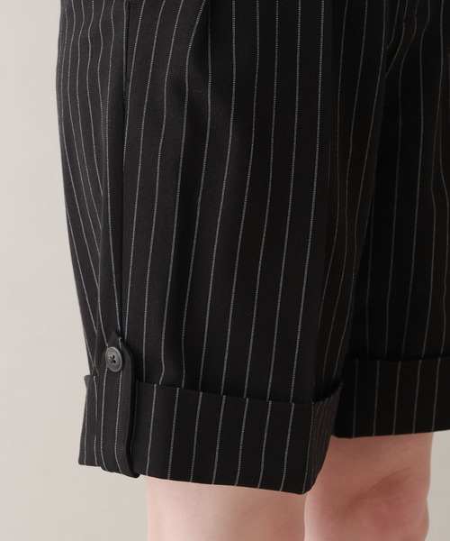 RAGEBLUE（レイジブルー）の「デザインロールアップショートパンツ/セットアップ対応（スラックス・レディース・ブラック系9/ブラウン/ベージュ系2・FREE）」の15枚目の写真