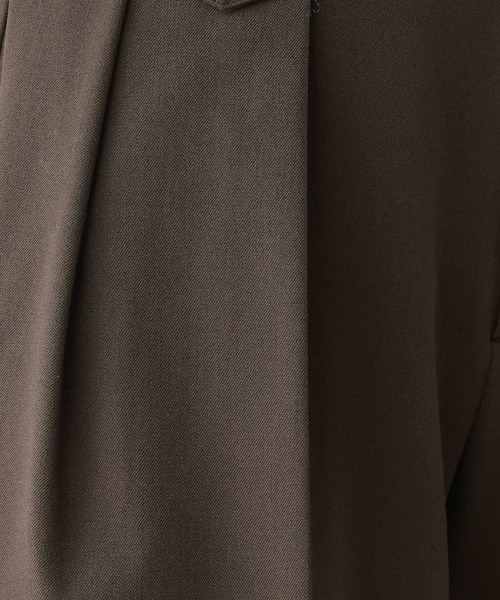 RAGEBLUE（レイジブルー）の「デザインロールアップショートパンツ/セットアップ対応（スラックス・レディース・ブラック系9/ブラウン/ベージュ系2・FREE）」の18枚目の写真