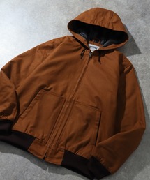 【HOUSTON/ヒューストン】DUCK ZIP WORK HOODIE /ダックジップワークフーディ