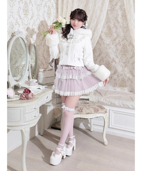 ヨークフリルドーリーショートコート（その他アウター）｜NOEMIE