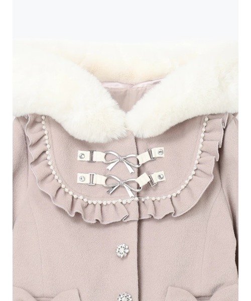 ヨークフリルドーリーショートコート（その他アウター）｜NOEMIE