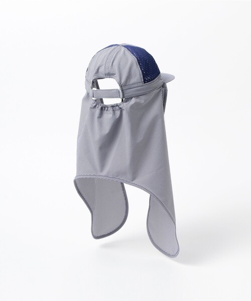 INFIELDER DESIGN（インフィールダーデザイン）の「【別注】INFIELDER DESIGN / SHADE CAP（キャップ・レディース・ネイビー/オリーブ・ONE SIZE）」の7枚目の写真