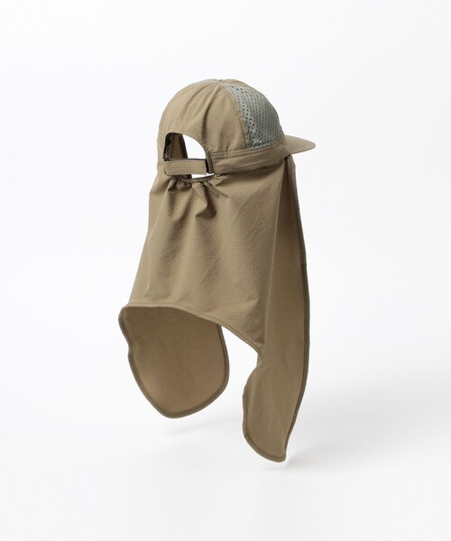INFIELDER DESIGN（インフィールダーデザイン）の「【別注】INFIELDER DESIGN / SHADE CAP（キャップ・レディース・ネイビー/オリーブ・ONE SIZE）」の10枚目の写真