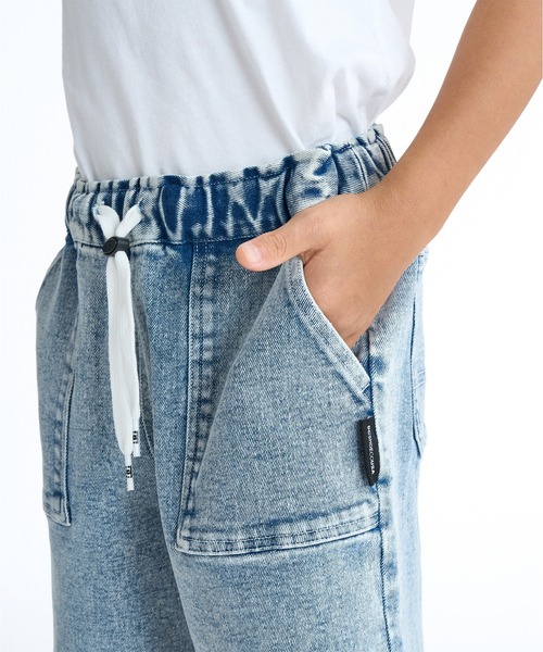 DC（ディーシー）の「DC/ディーシー ハーフパンツ 26 KD WIDE PAINTER SHORT YWS261505（その他パンツ・キッズ・ライトインディゴブルー/ブラック・160cm/150cm/140cm/130cm/120cm）」の7枚目の写真