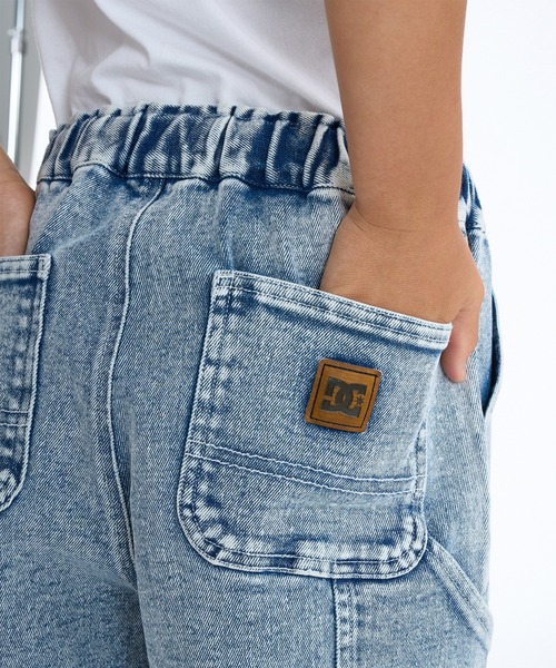 DC（ディーシー）の「DC/ディーシー ハーフパンツ 26 KD WIDE PAINTER SHORT YWS261505（その他パンツ・キッズ・ライトインディゴブルー/ブラック・160cm/150cm/140cm/130cm/120cm）」の10枚目の写真