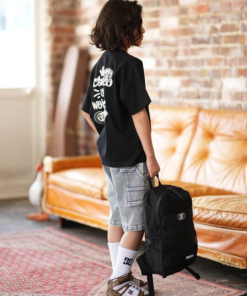 DC（ディーシー）の「DC/ディーシー ハーフパンツ 26 KD WIDE PAINTER SHORT YWS261505（その他パンツ・キッズ・ライトインディゴブルー/ブラック・160cm/150cm/140cm/130cm/120cm）」の13枚目の写真
