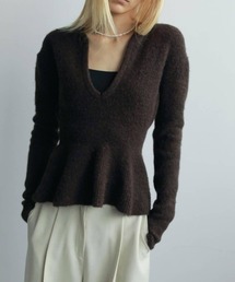 Soft Peplum Knit