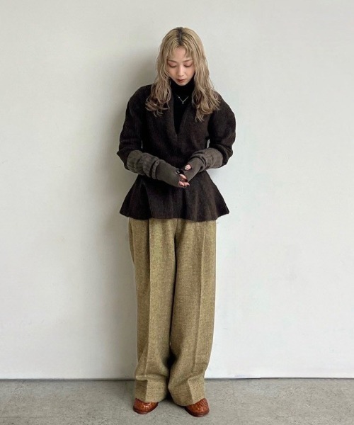 Soft Peplum Knit（ニット/セーター）｜anuke（アンヌーク）の