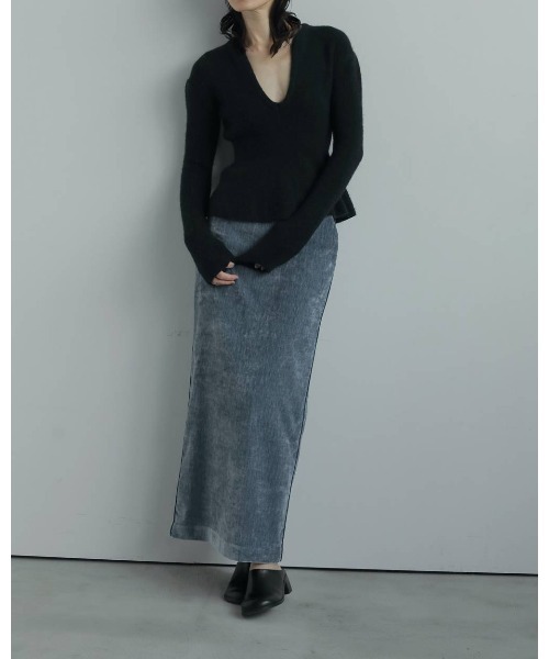 Soft Peplum Knit（ニット/セーター）｜anuke（アンヌーク）の