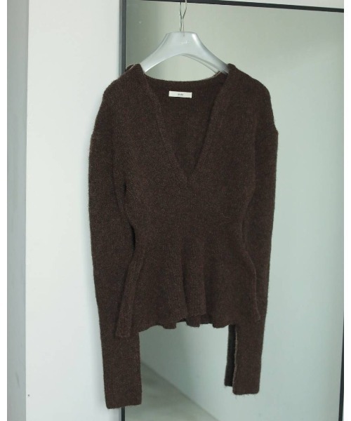 Soft Peplum Knit(ニット/セーター)|anuke(アンヌーク)の Soft Peplum Knit(ニット/セーター)|anuke(アンヌーク)の