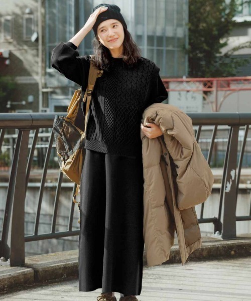 2点セット】リブ イン コンフォート 美しいシルエットで品のよい