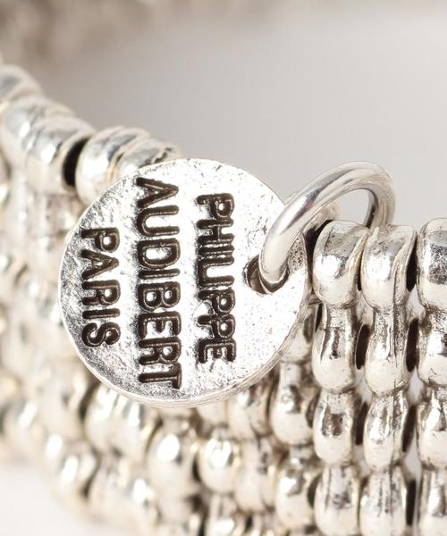 PHILIPPE AUDIBERT（フィリップ オーディベール）の「PHILIPPE AUDIBERT LakotaLigneBR ブレスレット　フィリップ オーディベール（ブレスレット・レディース・シルバー・フリー）」の4枚目の写真