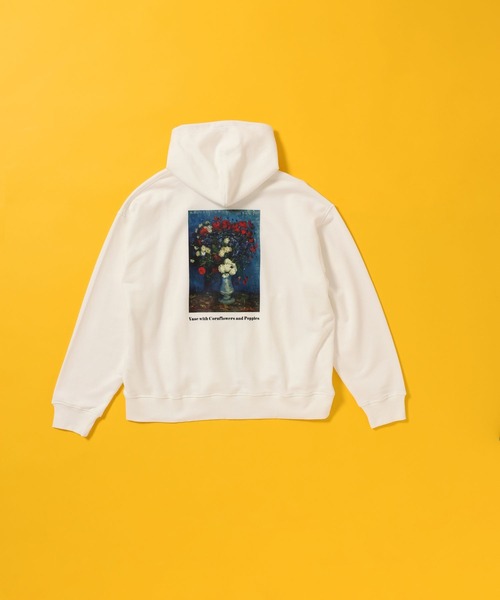 【美品】NOAH パーカー イエローホワイト ノア