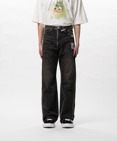 Maison MIHARA YASUHIRO(メゾンミハラヤスヒロ)の「Flared Denim Pants(デニムパンツ・メンズ・ブラック/インディゴブルー・44/46)」の16枚目の写真