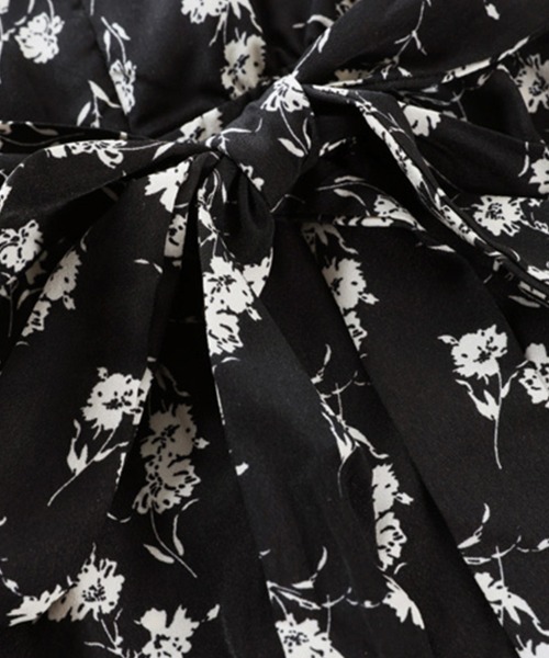 ONEP STAR(ワンピスター)の「花柄ロングワンピース(ワンピース・レディース・ブラック・MEDIUM/X-LARGE/LARGE)」の10枚目の写真