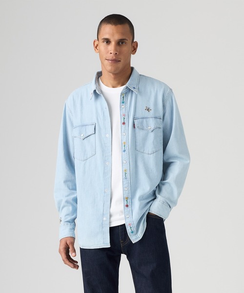 Levi's/リーバイス リラックスフィット ウエスタンシャツ（シャツ