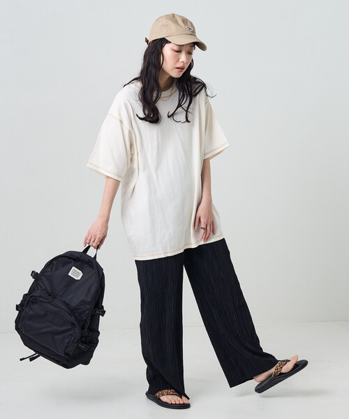 FREAK'S STORE（フリークスストア）の「＜新色追加＞FREDRIK PACKERS/フレドリックパッカーズ 210D DAY PACK TIPI/マザーズリュックサック/バックパック/デイパック（バックパック/リュック・レディース・ブラック/チャコールグレー・ONE SIZE）」の18枚目の写真