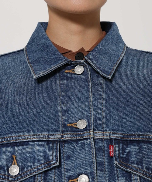 Levi's（リーバイス）の「【Levi's】＜BABYLONE限定モデル＞TRUCKER JACKET（デニムジャケット・レディース・ネイビー・38inch/36inch）」の19枚目の写真