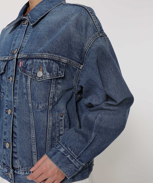 Levi's（リーバイス）の「【Levi's】＜BABYLONE限定モデル＞TRUCKER JACKET（デニムジャケット・レディース・ネイビー・38inch/36inch）」の21枚目の写真