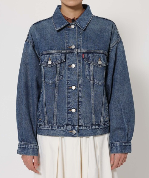 Levi's（リーバイス）の「【Levi's】＜BABYLONE限定モデル＞TRUCKER JACKET（デニムジャケット・レディース・ネイビー・38inch/36inch）」の14枚目の写真