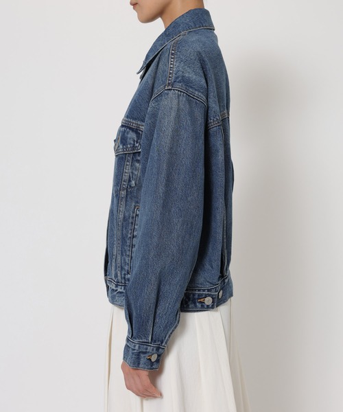 Levi's（リーバイス）の「【Levi's】＜BABYLONE限定モデル＞TRUCKER JACKET（デニムジャケット・レディース・ネイビー・38inch/36inch）」の15枚目の写真