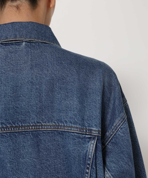 Levi's（リーバイス）の「【Levi's】＜BABYLONE限定モデル＞TRUCKER JACKET（デニムジャケット・レディース・ネイビー・38inch/36inch）」の17枚目の写真
