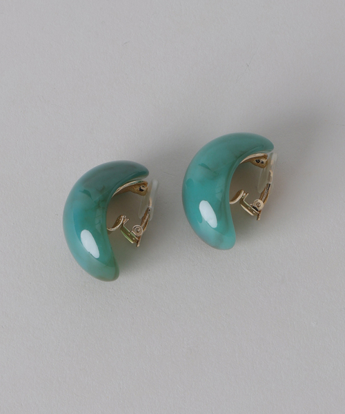 VERMEIL par iena(ヴェルメイユパーイエナ)の「MICHAEL NASH JEWELRY マイケルナッシュジュエリー レジンイヤリング(イヤリング・レディース・ブラック/ブルー/レッド・FREE)」の9枚目の写真