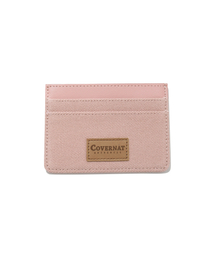 COVERNAT（カバーナット）の「キャンバスカードホルダー ピンク（財布）」