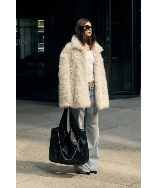 AFTERHOURS(アフターアワーズ)の「CHAIN BIG BAG (BLACK)(トートバッグ・レディース・その他・FREE)」の3枚目の写真