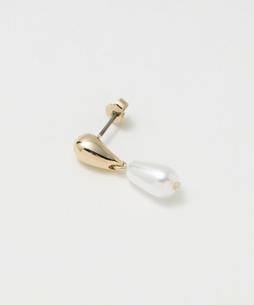 green label relaxing（グリーンレーベルリラクシング）の「シズクモチーフ ピアス（ピアス（両耳用）・レディース・ゴールド/シルバー・FREE）」の4枚目の写真