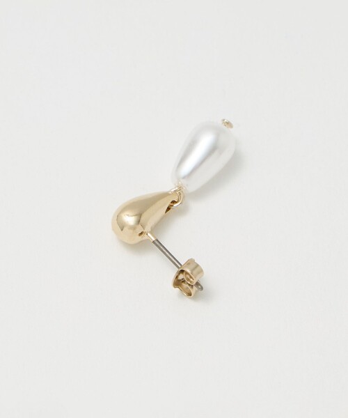 green label relaxing（グリーンレーベルリラクシング）の「シズクモチーフ ピアス（ピアス（両耳用）・レディース・ゴールド/シルバー・FREE）」の5枚目の写真