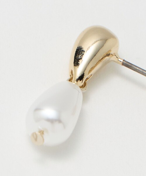 green label relaxing（グリーンレーベルリラクシング）の「シズクモチーフ ピアス（ピアス（両耳用）・レディース・ゴールド/シルバー・FREE）」の6枚目の写真