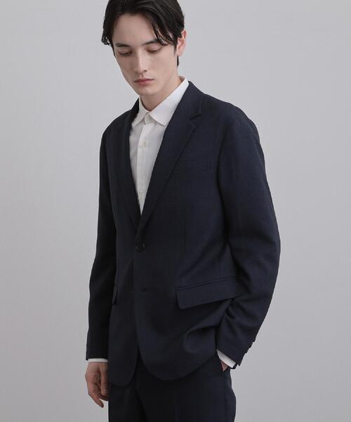 tk.TAKEO KIKUCHI（ティーケータケオキクチ）の「【上下2点セット】洗えるピンヘッドストレッチセットアップ/ビジネスOK（セットアップ・メンズ・ブルー/ブルー系その他/ブラック・03/02/01/04）」の22枚目の写真