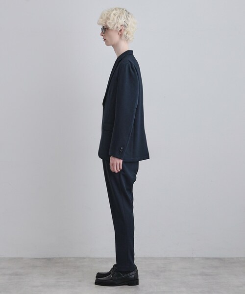 tk.TAKEO KIKUCHI（ティーケータケオキクチ）の「【上下2点セット】洗えるピンヘッドストレッチセットアップ/ビジネスOK（セットアップ・メンズ・ブルー/ブルー系その他/ブラック・03/02/01/04）」の16枚目の写真