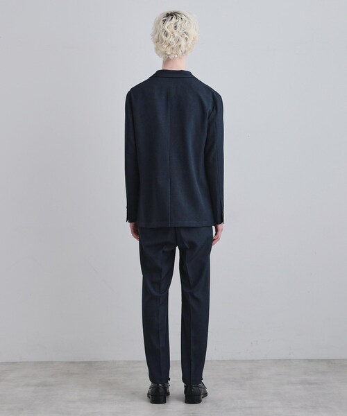 tk.TAKEO KIKUCHI（ティーケータケオキクチ）の「【上下2点セット】洗えるピンヘッドストレッチセットアップ/ビジネスOK（セットアップ・メンズ・ブルー/ブルー系その他/ブラック・03/02/01/04）」の15枚目の写真