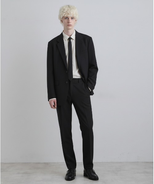 tk.TAKEO KIKUCHI（ティーケータケオキクチ）の「【上下2点セット】洗えるピンヘッドストレッチセットアップ/ビジネスOK（セットアップ・メンズ・ブルー/ブルー系その他/ブラック・03/02/01/04）」の9枚目の写真