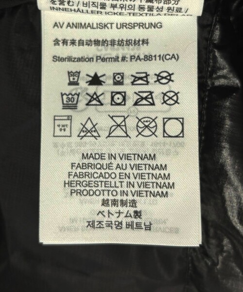 ARC'TERYX（アークテリクス）の「ARC'TERYX/アークテリクス 販路限定 Cerium SV Vest M（ダウンベスト・メンズ・ネイビー・LARGE/MEDIUM/SMALL）」の12枚目の写真