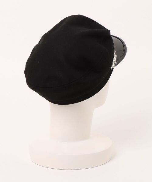 Narcissus（ナルシス）の「ビジューキャスケット（キャスケット・レディース・ブラック・FREE）」の10枚目の写真