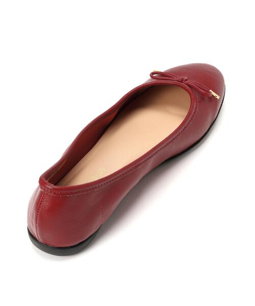 NATURAL BEAUTY BASIC（ナチュラルビューティーベーシック）の「◇ベア　バレエシューズ（バレエシューズ・レディース・オフホワイト/ブラック/ダークブラウン/レッド・MEDIUM/LARGE）」の10枚目の写真