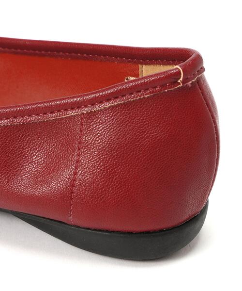 NATURAL BEAUTY BASIC（ナチュラルビューティーベーシック）の「◇ベア　バレエシューズ（バレエシューズ・レディース・オフホワイト/ブラック/ダークブラウン/レッド・MEDIUM/LARGE）」の12枚目の写真