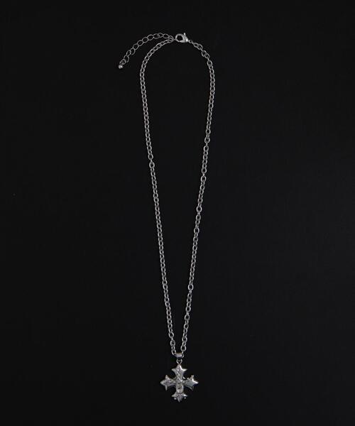 WEGO（ウィゴー）の「WEGO/Mデザインクロスモチーフネックレス（ネックレス・メンズ・その他1/その他2・FREE）」の3枚目の写真