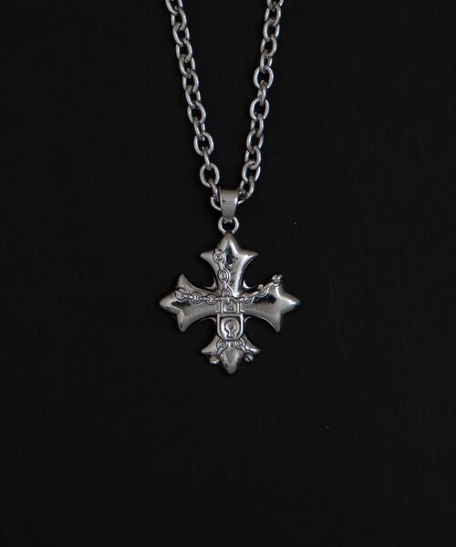 WEGO（ウィゴー）の「WEGO/Mデザインクロスモチーフネックレス（ネックレス・メンズ・その他1/その他2・FREE）」の4枚目の写真