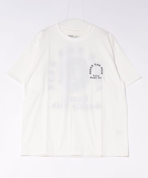 ムラサキスポーツ(ムラサキスポーツ)の「DEAR LAUREL/ディアローレル 半袖 Tシャツ DL26S-2104(Tシャツ/カットソー・メンズ・ホワイト/ブラック/チャコールグレー・M/L)」の5枚目の写真