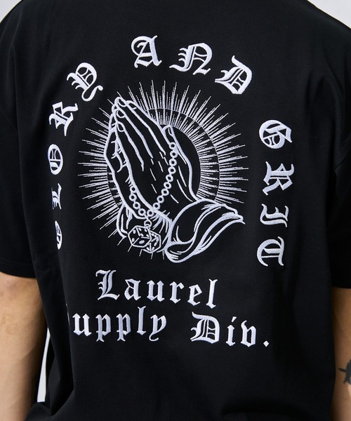 ムラサキスポーツ(ムラサキスポーツ)の「DEAR LAUREL/ディアローレル 半袖 Tシャツ DL26S-2104(Tシャツ/カットソー・メンズ・ホワイト/ブラック/チャコールグレー・M/L)」の15枚目の写真